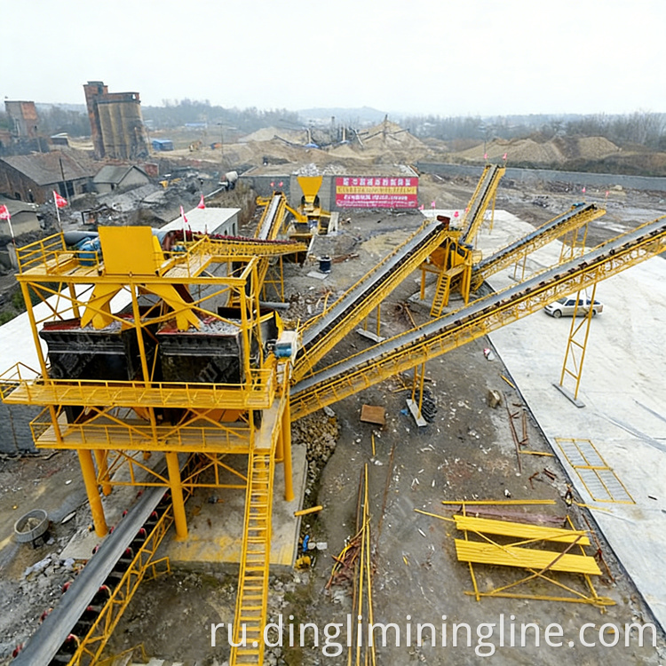 High-Efficiency 700 TPH Bluestone Aggregate Production Line